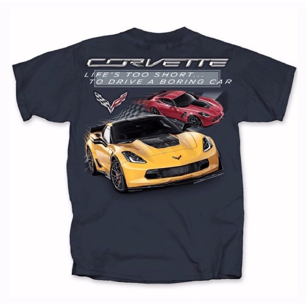 Chevy Chevrolet Corvette Life’s Too Short To Drive A Boring Car - NEW Fast Ship